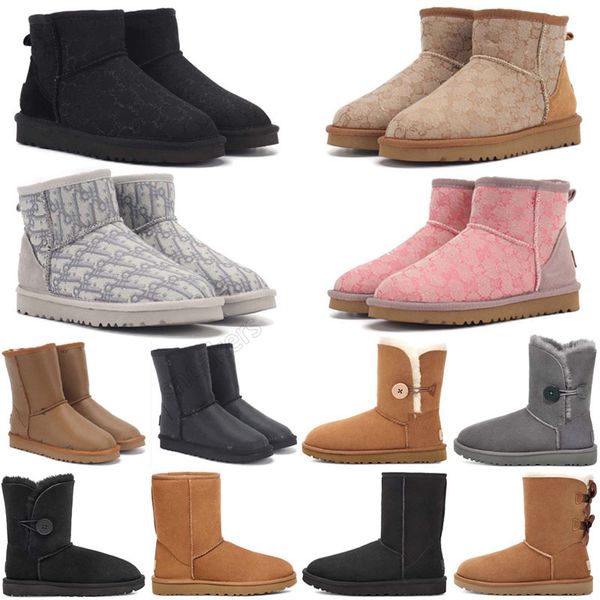 women designer boots classic ankle short snow boot triple black chestnut brown navy grey pink womens luxury booties
women designer boots classic ankle short snow boot triple black chestnut brown navy grey pink womens luxury booties