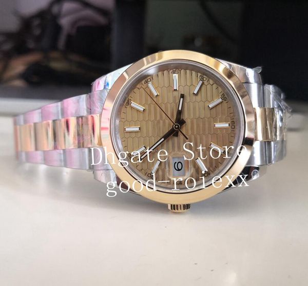 41mm yellow gold watches men bp watch men's smooth bezel golden pit pattern automatic 2813 steel silver gray wimbledon mother of pearl, Slivery;brown
41mm yellow gold watches men bp watch men's smooth bezel golden pit pattern automatic 2813 steel silver gray wimbledon mother of pearl, Slivery;brown