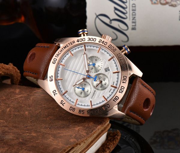2022 men's luxury quartz watch business leisure high-end multi-function waterproof calendar belt watches, Slivery;brown
2022 men's luxury quartz watch business leisure high-end multi-function waterproof calendar belt watches, Slivery;brown