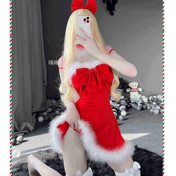 stage wear lolita girls santa cosplay come christmas princess sling backless red dress lingerie winter wrap chest bra dropship t220901, Black;red
stage wear lolita girls santa cosplay come christmas princess sling backless red dress lingerie winter wrap chest bra dropship t220901, Black;red