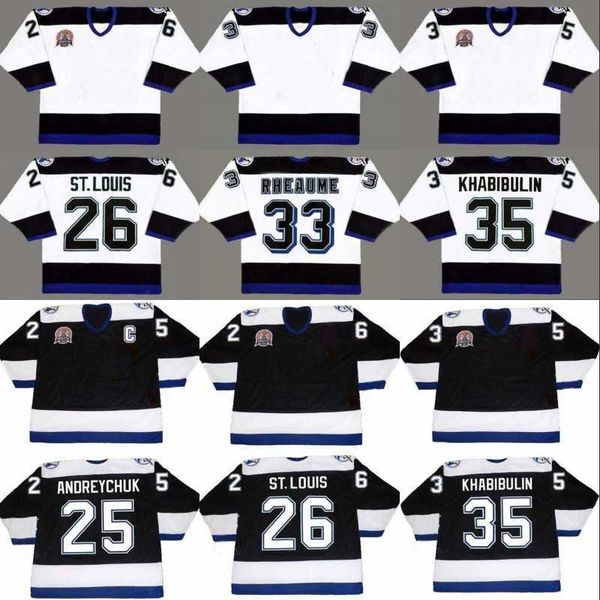 retro hockey jersey 35 nikolai khabibulin 33 manon rheaume 44 roman hamrlik 22 dan boyle 44 roman hamrlik 4 vincent lecavalier, Black
retro hockey jersey 35 nikolai khabibulin 33 manon rheaume 44 roman hamrlik 22 dan boyle 44 roman hamrlik 4 vincent lecavalier, Black