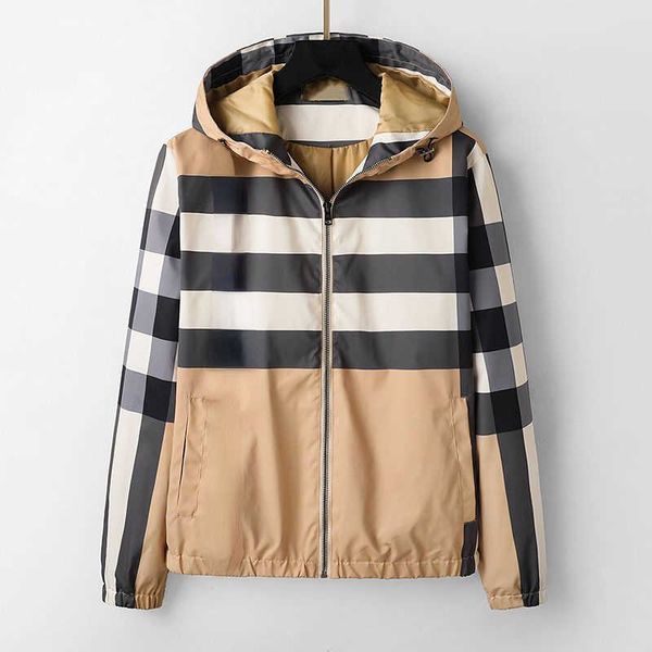 bby mens jacket designer hoodie stripe zip cardigan coat casual men women hooded jackets nylon windbreaker, Black;brown
bby mens jacket designer hoodie stripe zip cardigan coat casual men women hooded jackets nylon windbreaker, Black;brown