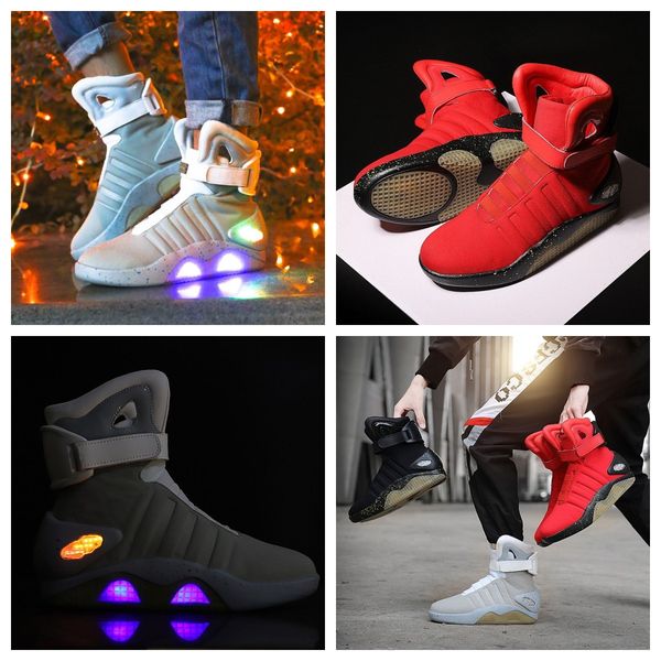 2023 newboots 1989 light up sneakers led mag shoes for men air shoes usb recharging back to the future street 35-44 back to the future mag, Black
2023 newboots 1989 light up sneakers led mag shoes for men air shoes usb recharging back to the future street 35-44 back to the future mag, Black