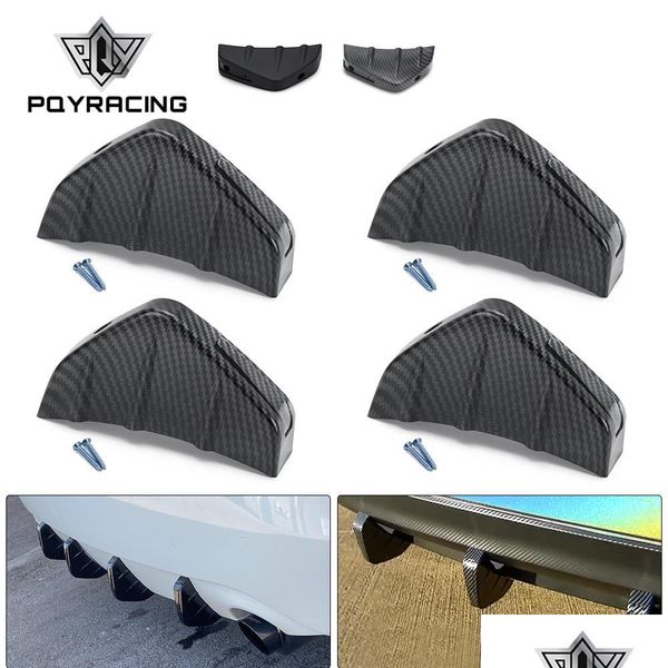 bumpers modified shark fin rear spoiler bumper lip diffuser car accessories carbon fiber pattern/black 1pcs/4pcs pqy-wss10 drop deliv dh8qe
bumpers modified shark fin rear spoiler bumper lip diffuser car accessories carbon fiber pattern/black 1pcs/4pcs pqy-wss10 drop deliv dh8qe