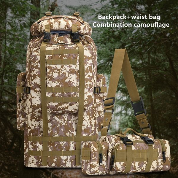 100l military fan backpack shoulder waist bag pocket sports bggage camp travel pack camouflage mountaineering luggage knapsack outdoors larg
100l military fan backpack shoulder waist bag pocket sports bggage camp travel pack camouflage mountaineering luggage knapsack outdoors larg
