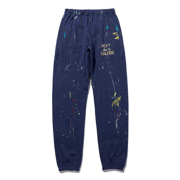 hip hop galleryes designer pants dept color splash brand graffiti hand painting printing loose men's leggings, Black
hip hop galleryes designer pants dept color splash brand graffiti hand painting printing loose men's leggings, Black