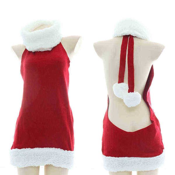 stage wear christmas bodycon backless mini dress women ladies red sleeveless halter dress evening party dress cosplay xmas come t220901, Black;red
stage wear christmas bodycon backless mini dress women ladies red sleeveless halter dress evening party dress cosplay xmas come t220901, Black;red