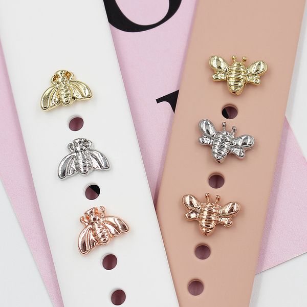 custom hard enamel band charms accessories for bracelet metal paw decorative nails apple watch smart watch bands, Silver
custom hard enamel band charms accessories for bracelet metal paw decorative nails apple watch smart watch bands, Silver