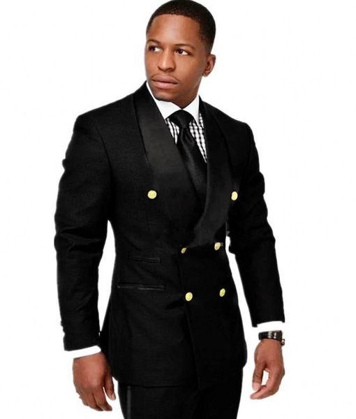 excellent black groom tuxedos men wedding dress shawl lapel double-breasted men blazer prom dinner/darty suit, Black;gray
excellent black groom tuxedos men wedding dress shawl lapel double-breasted men blazer prom dinner/darty suit, Black;gray