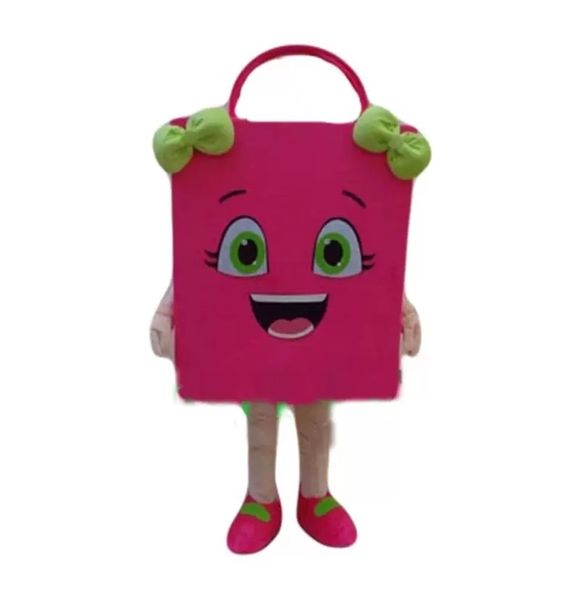 high qualit pink shopping bag mascot costume halloween christmas cartoon character outfits suit advertising leaflets clothings carnival adul, Red;yellow
high qualit pink shopping bag mascot costume halloween christmas cartoon character outfits suit advertising leaflets clothings carnival adul, Red;yellow