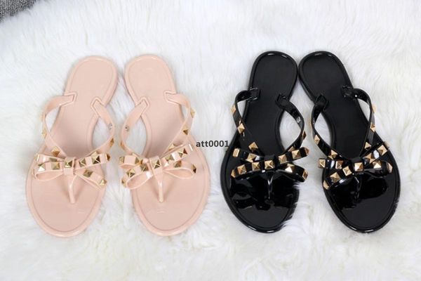 shoes summer fashion beach flip flops jelly casual sandals flat slippers bow rivet 35-40 valentinoe''valentinoity uvl, Black
shoes summer fashion beach flip flops jelly casual sandals flat slippers bow rivet 35-40 valentinoe''valentinoity uvl, Black
