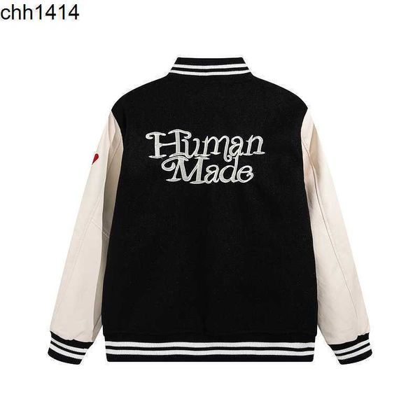 correct american autumn and winter jacket men's love leather sleeve splice men's and women's casual baseball jersey baseball, Black;brown
correct american autumn and winter jacket men's love leather sleeve splice men's and women's casual baseball jersey baseball, Black;brown