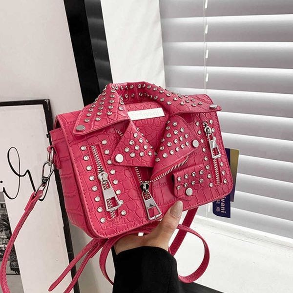shoulder bags fashion jacket design crossbody rivet clothes shape women handbag purse brand designer lady luxury women's 221024
shoulder bags fashion jacket design crossbody rivet clothes shape women handbag purse brand designer lady luxury women's 221024