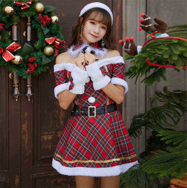stage wear new shawl princess dress christmas come japan and south korea night bar party red plaid tube women christmas dress t220901, Black;red
stage wear new shawl princess dress christmas come japan and south korea night bar party red plaid tube women christmas dress t220901, Black;red