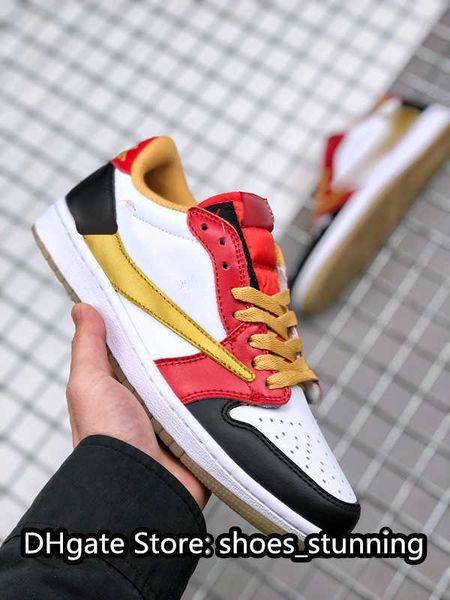 shoes jumpman 1 low red gold black scotts low-culture casual sports shoe white leather ship
shoes jumpman 1 low red gold black scotts low-culture casual sports shoe white leather ship