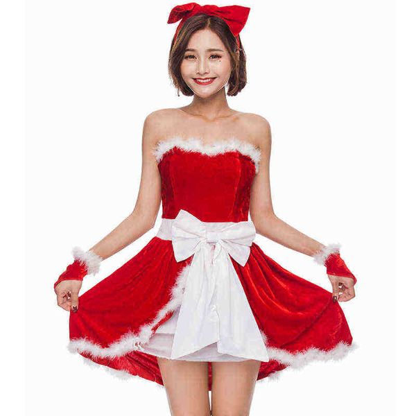 stage wear cute ladies christmas velvet tube mini dress girl santa claus xmas outfit come t220901, Black;red
stage wear cute ladies christmas velvet tube mini dress girl santa claus xmas outfit come t220901, Black;red