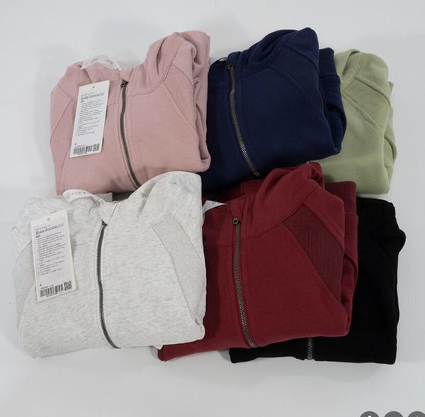 women's jackets lu-001 yoga suit scuba zipper hoodie loose fitness plush sweater gym clothes, Black;brown
women's jackets lu-001 yoga suit scuba zipper hoodie loose fitness plush sweater gym clothes, Black;brown