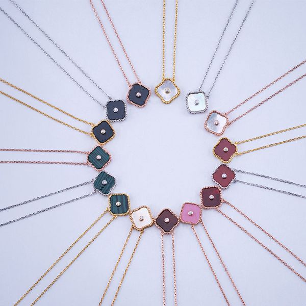 four leaf pendant necklace designer necklaces luxury necklace multicolor pendants cjewelers delicate rose gold easter gift green red white l, Silver
four leaf pendant necklace designer necklaces luxury necklace multicolor pendants cjewelers delicate rose gold easter gift green red white l, Silver