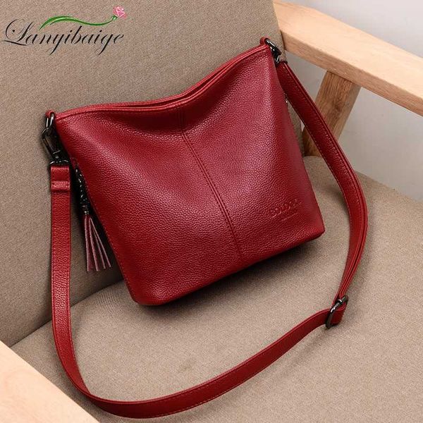 

soft leather hand crossbody s for 2022 luxury handbags women casual shoulder designer tote bag bolsa feminina