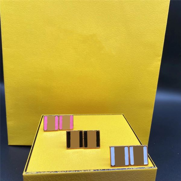 classic double letter square earrings charm colored studs women date party show dangler embossed stamp eardrops with box, Golden
classic double letter square earrings charm colored studs women date party show dangler embossed stamp eardrops with box, Golden