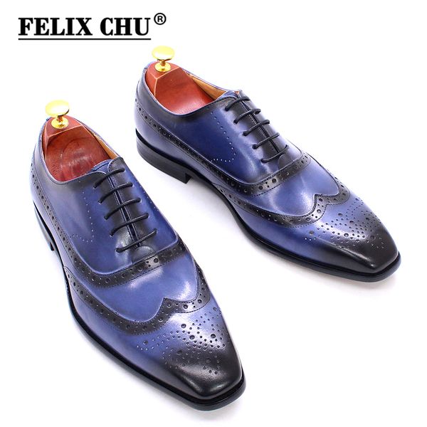 brand dress shoes mens oxford shoes wingtip genuine leather business office blue for men classic brogue lace up male, Black
brand dress shoes mens oxford shoes wingtip genuine leather business office blue for men classic brogue lace up male, Black