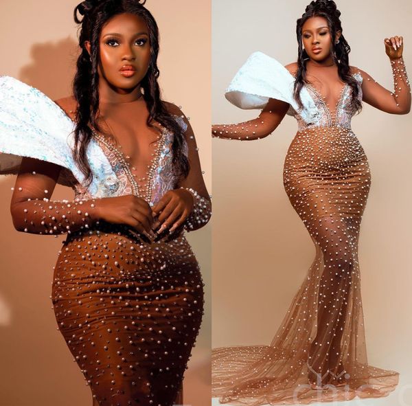 2022 arabic aso ebi gold mermaid prom dresses luxurious pearls evening formal party second reception birthday engagement gowns dress zj763, Black
2022 arabic aso ebi gold mermaid prom dresses luxurious pearls evening formal party second reception birthday engagement gowns dress zj763, Black