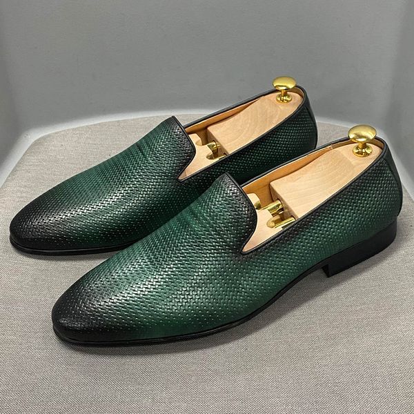 men's loafer shoes casual business real leather shoes for men slip-on pointed toe dress wedding party, Black
men's loafer shoes casual business real leather shoes for men slip-on pointed toe dress wedding party, Black