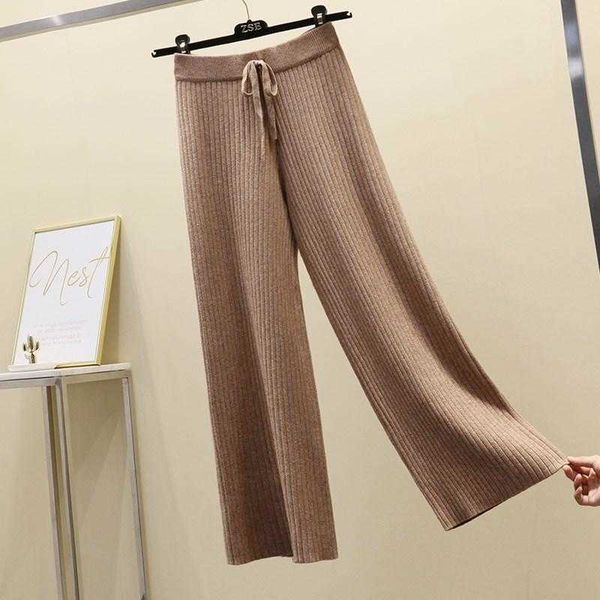 women's pants capris 2022 new drape high-waist wide-leg pants autumn and winter fashion loose knit straight-leg pants lace-up casual wo, Black;white
women's pants capris 2022 new drape high-waist wide-leg pants autumn and winter fashion loose knit straight-leg pants lace-up casual wo, Black;white