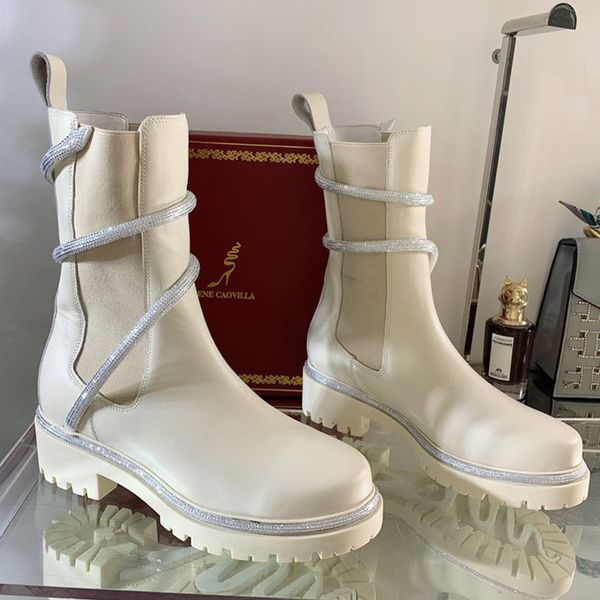 chelsea boots winter rene caovilla rhinestone snake ankle band winding decoration cowskin womens shoes martin booties thick bottom cleo, Black
chelsea boots winter rene caovilla rhinestone snake ankle band winding decoration cowskin womens shoes martin booties thick bottom cleo, Black