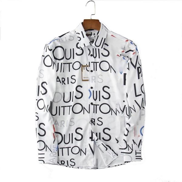 2021 luxury designer's business casual shirt long sleeves stripes decorative social men's t-shirt fashion print #72331b, White;black
2021 luxury designer's business casual shirt long sleeves stripes decorative social men's t-shirt fashion print #72331b, White;black