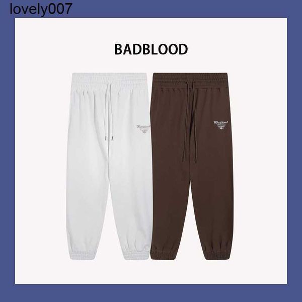 men's pants designer fashion badblood pants embroidery letter drawstring loose strap sports casual pants couple, Black
men's pants designer fashion badblood pants embroidery letter drawstring loose strap sports casual pants couple, Black