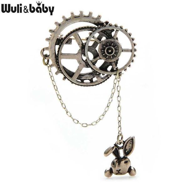 pins brooches wuli baby tin alloy horological gear vingtage enamel brooch rabbit head chain badge men and women gift l221024, Gray
pins brooches wuli baby tin alloy horological gear vingtage enamel brooch rabbit head chain badge men and women gift l221024, Gray