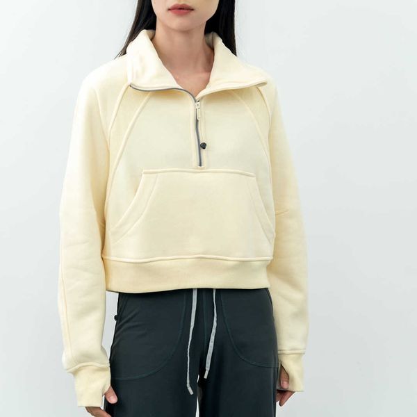 zipper half lu-022 scuba women's hoodies yoga outfits stand neck sweater pullover high neck plush coat loose jacket
zipper half lu-022 scuba women's hoodies yoga outfits stand neck sweater pullover high neck plush coat loose jacket