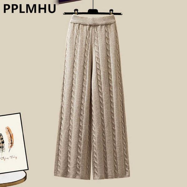 women's pants capris high waist rib knit wide leg pants women's fall winter thick ankle-length sweatpants korean twist knitwear st, Black;white
women's pants capris high waist rib knit wide leg pants women's fall winter thick ankle-length sweatpants korean twist knitwear st, Black;white