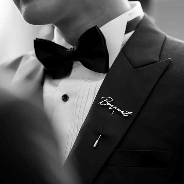 pins brooches custom formal occasions suit name for gentlemen jewelry stainless steel letters personalized women wedding l221024, Gray
pins brooches custom formal occasions suit name for gentlemen jewelry stainless steel letters personalized women wedding l221024, Gray