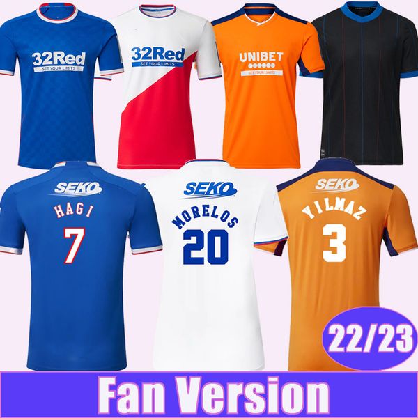 22 23 mens hagi soccer jerseys davis morelos home blue away white 3rd football shirt tavernier firth kamara barker uniforms, Black;yellow
22 23 mens hagi soccer jerseys davis morelos home blue away white 3rd football shirt tavernier firth kamara barker uniforms, Black;yellow