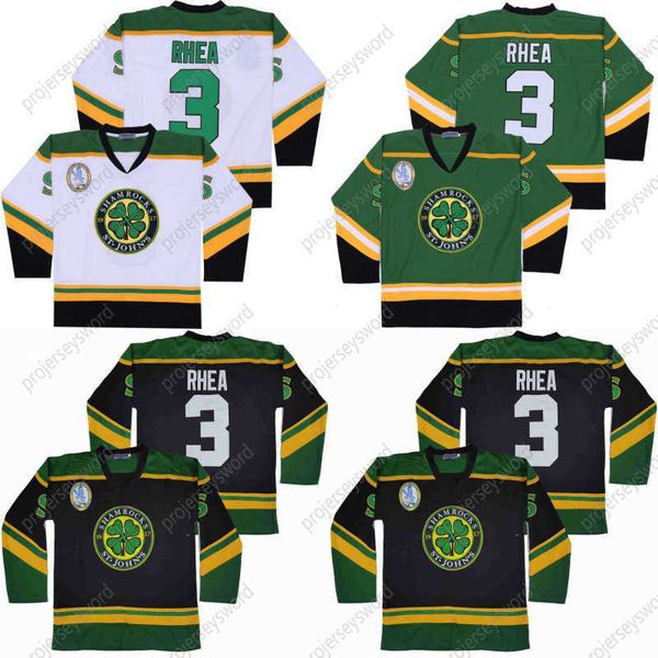 mens #3 ross rhea hockey jersey st. john's shamrock's 100% stitched ice hockey jerseys s-xxxl, Black
mens #3 ross rhea hockey jersey st. john's shamrock's 100% stitched ice hockey jerseys s-xxxl, Black