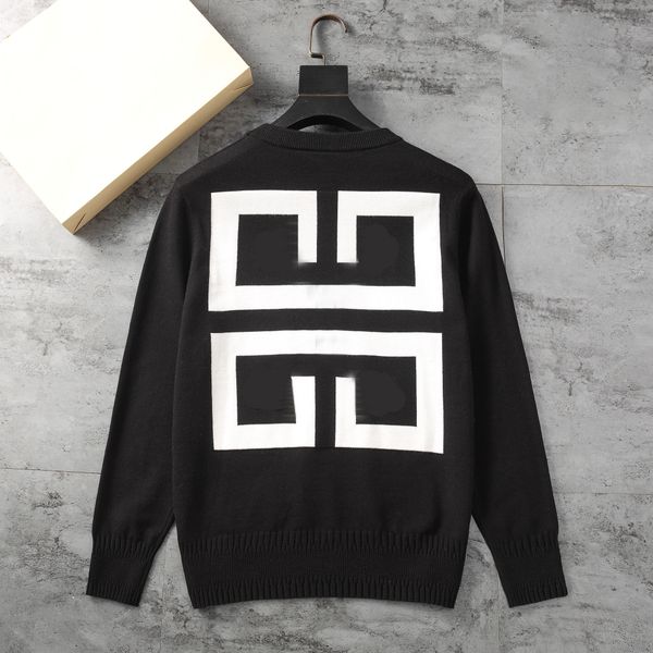 designer sweaters fashion sweatshirt paris quality european american mens womens autumn winter casual long sleeve pullover sweater print kn, White;black
designer sweaters fashion sweatshirt paris quality european american mens womens autumn winter casual long sleeve pullover sweater print kn, White;black