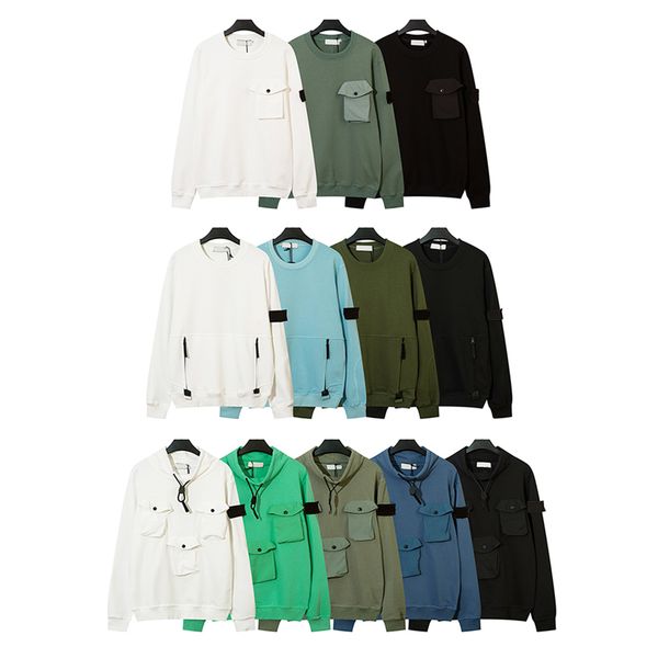 sweater for men women compass badge armband cotton pockets zipper round neck fashion high streetwear autumn winter, White;black
sweater for men women compass badge armband cotton pockets zipper round neck fashion high streetwear autumn winter, White;black