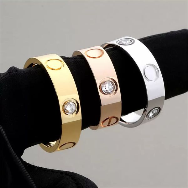 love band ring luxury designer jewelry for women paved diamonds gold rings titanium steel alloy gold-plated 2022 fashion accessories, Silver
love band ring luxury designer jewelry for women paved diamonds gold rings titanium steel alloy gold-plated 2022 fashion accessories, Silver