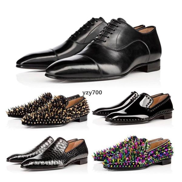 red-bottoms shoe christians red shoes qt men suede stylist shoes spikes genuine leather sneakers low flat rivets men's l bqg, Black
red-bottoms shoe christians red shoes qt men suede stylist shoes spikes genuine leather sneakers low flat rivets men's l bqg, Black