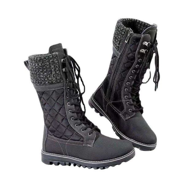 2022 oversize autumn winter women's flat solid medium low heel side zipper round head martin boots, Black
2022 oversize autumn winter women's flat solid medium low heel side zipper round head martin boots, Black