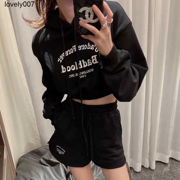 men's hoodies designer sweatshirts south badblood shen mengchen same loose short hooded bodysuit spicy girl american girl, Black
men's hoodies designer sweatshirts south badblood shen mengchen same loose short hooded bodysuit spicy girl american girl, Black