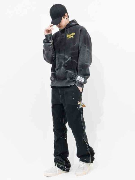 designer 2022 fashion men's hoodies cotton sweater galleryt deptss wash tie dye vintage contrast printed high street hoodie 5c60, Black
designer 2022 fashion men's hoodies cotton sweater galleryt deptss wash tie dye vintage contrast printed high street hoodie 5c60, Black