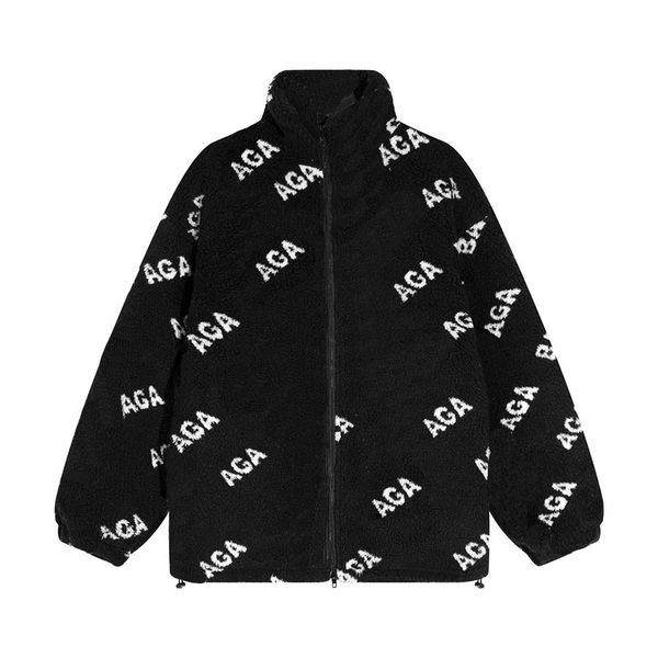 winter designer jackets for mens women lamb wool coat fur parkas with letters casual windbreaker warm zipper thick outwear coats 3 colors, Black;brown
winter designer jackets for mens women lamb wool coat fur parkas with letters casual windbreaker warm zipper thick outwear coats 3 colors, Black;brown