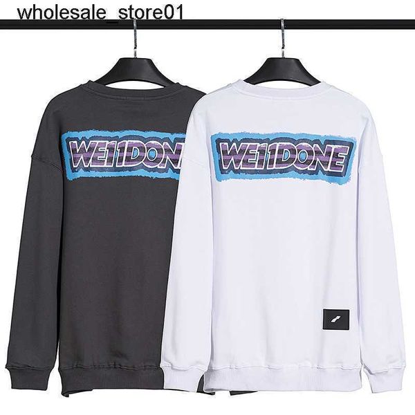 men's hoodies designer sweatshirts we11done autumn new letter printed round neck sweater hoodie, Black
men's hoodies designer sweatshirts we11done autumn new letter printed round neck sweater hoodie, Black
