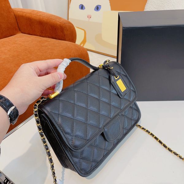 22k black gold womens messenger cross body bags classic medium designer tofu handle totes ghw shoudler large capacity caviar/patned leather
22k black gold womens messenger cross body bags classic medium designer tofu handle totes ghw shoudler large capacity caviar/patned leather