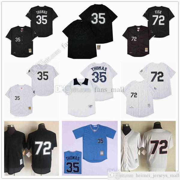 movie mitchell and ness baseball jersey vintage 35 frank thomas jersey 72 carlton fisk stitched breathable sport sale retro man, Black
movie mitchell and ness baseball jersey vintage 35 frank thomas jersey 72 carlton fisk stitched breathable sport sale retro man, Black