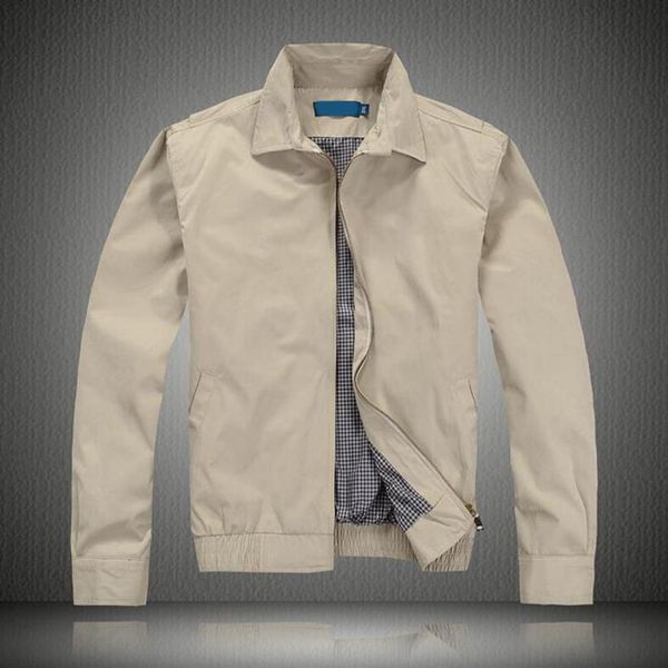 autumn men's jackets solid long sleeve men stand collar 3 colors cardigan zipper male coats246e, Black;brown
autumn men's jackets solid long sleeve men stand collar 3 colors cardigan zipper male coats246e, Black;brown