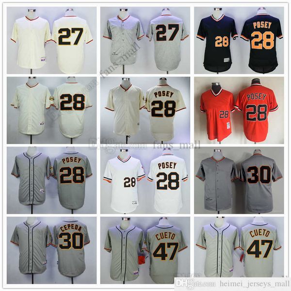 movie mitchell and ness baseball jersey vintage 28 buster posey jersey 27 juan marichal 30 orlando cepeda 47 johnny cueto stitched, Black
movie mitchell and ness baseball jersey vintage 28 buster posey jersey 27 juan marichal 30 orlando cepeda 47 johnny cueto stitched, Black